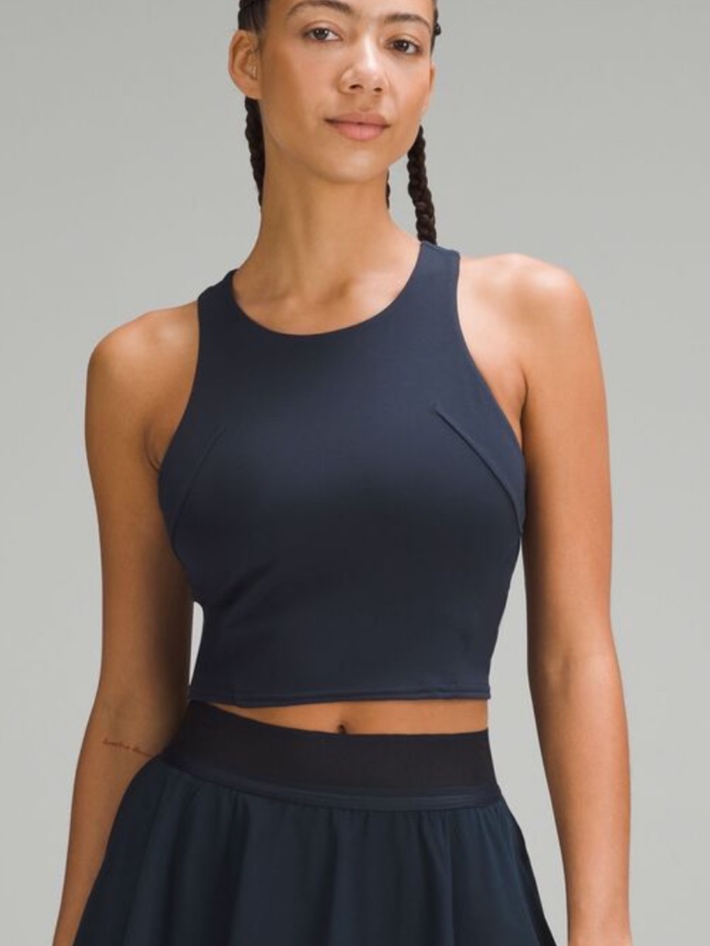 Lululemon Wunder Train Racerback Tank Top Navy Blue Women’s 14
